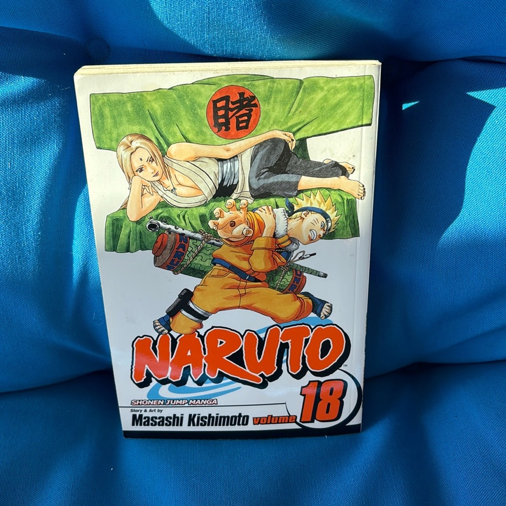 Naruto Comic Volume 18 Shonen Jump Rated T For Teens By Masashi Kishimato